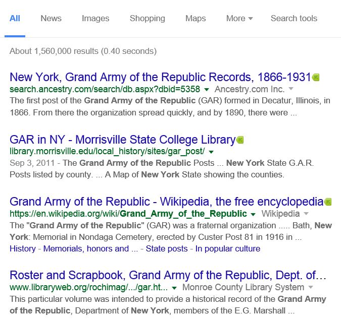 GAR - Google Search - 1