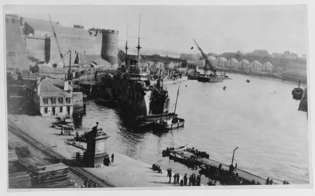 Anchor aweigh - 4 - Landing at Brest 1919